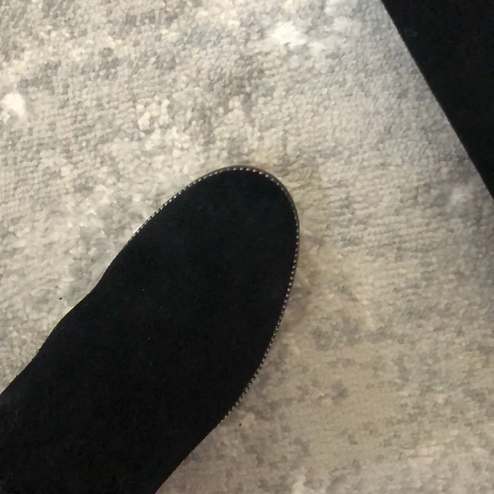 MICHAEL Michael Kors Bayview Riding Black Suede Boots - Picture 4 of 15
